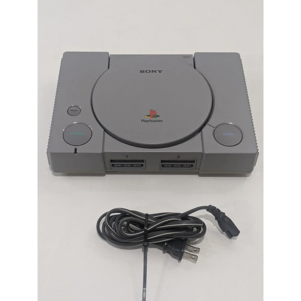 Sony‎ PlayStation 1 Game Console - Gray - SCHP-9001